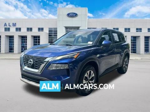 Blue 2023 Nissan Rogue SV for sale in Marietta, GA
