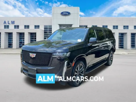 Black 2022 Cadillac Escalade ESV Sport for sale in Marietta, GA