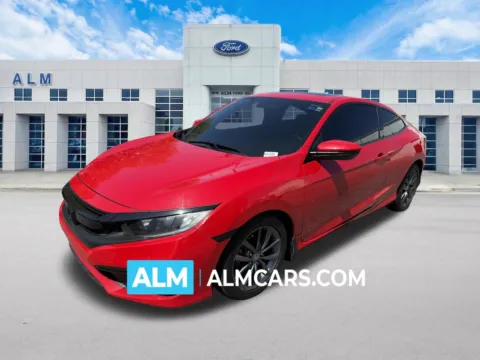 Red 2019 Honda Civic EX for sale in Marietta, GA