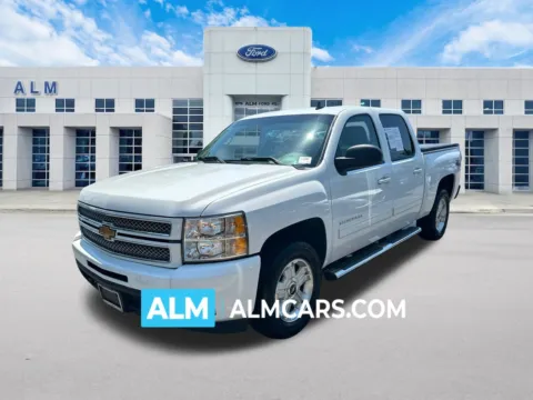 White 2013 Chevrolet Silverado 1500 LTZ for sale in Marietta, GA