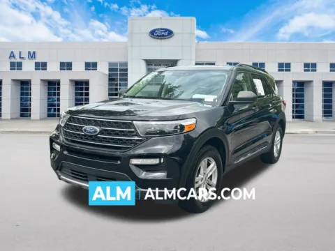 Black 2020 Ford Explorer XLT for sale in Marietta, GA