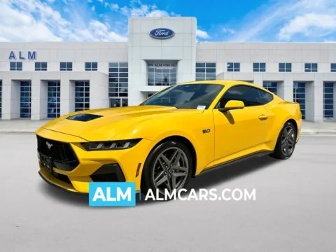 Yellow 2024 Ford Mustang GT for sale in Marietta, GA