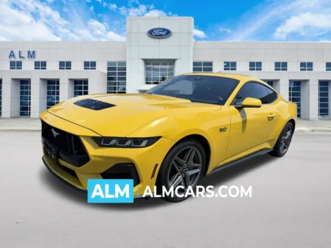 Yellow 2024 Ford Mustang GT for sale in Marietta, GA
