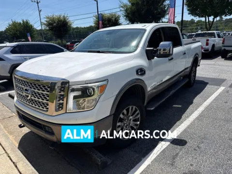 White 2016 Nissan Titan XD Platinum Reserve for sale in Marietta, GA