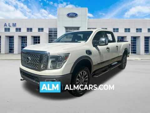 White 2016 Nissan Titan XD Platinum Reserve for sale in Marietta, GA