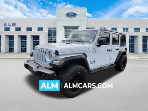 White 2020 Jeep Wrangler Unlimited Sport S for sale in Marietta, GA