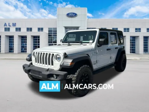 White 2020 Jeep Wrangler Unlimited Sport S for sale in Marietta, GA