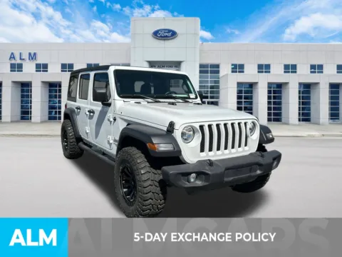 Another view of 2020 Jeep Wrangler Unlimited Sport S for sale in Marietta, GA at ALM Ford Marietta