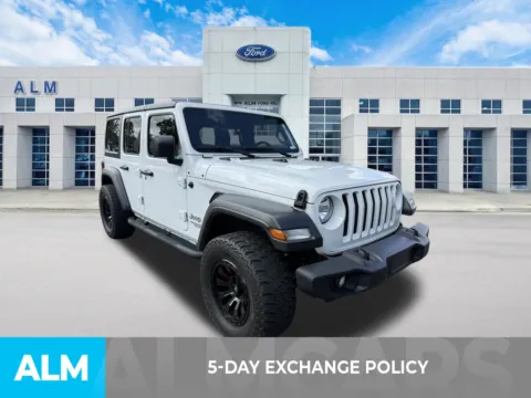 Another view of 2020 Jeep Wrangler Unlimited Sport S for sale in Marietta, GA at ALM Ford Marietta