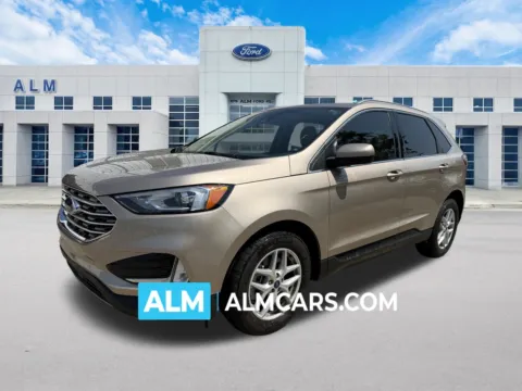 Gold 2021 Ford Edge SEL for sale in Marietta, GA