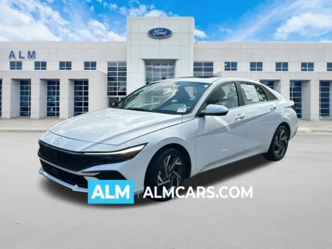 White 2025 Hyundai Elantra SEL Convenience for sale in Marietta, GA