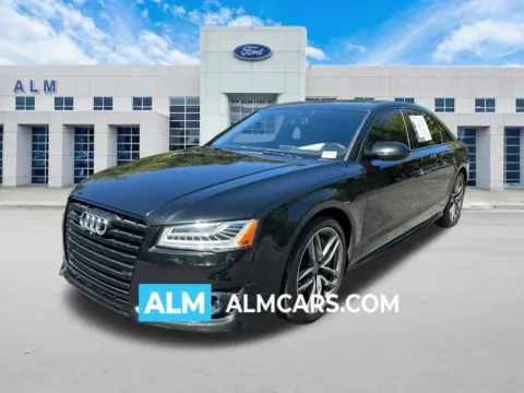 Black 2017 Audi A8 L 3.0T for sale in Marietta, GA