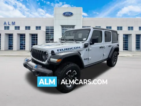 Silver 2024 Jeep Wrangler Rubicon 4xe for sale in Marietta, GA