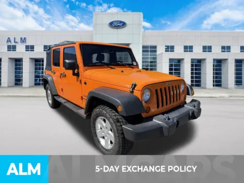 Another view of 2013 Jeep Wrangler Unlimited Sport for sale in Marietta, GA at ALM Ford Marietta