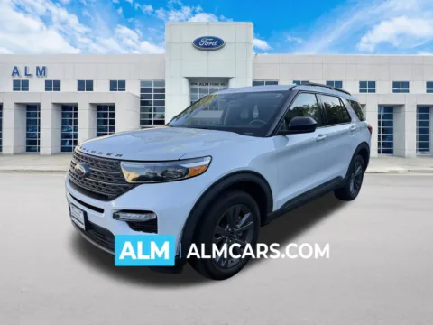 White 2024 Ford Explorer XLT for sale in Marietta, GA