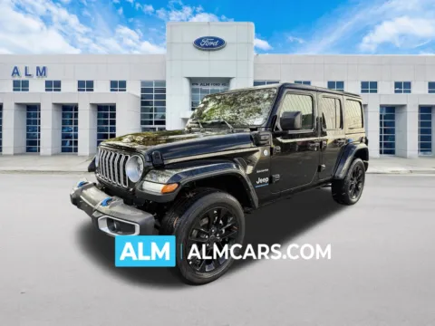 Black 2024 Jeep Wrangler Sahara 4xe for sale in Marietta, GA