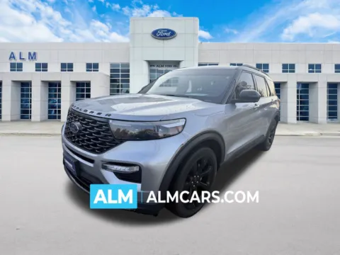 Silver 2022 Ford Explorer ST-Line for sale in Marietta, GA