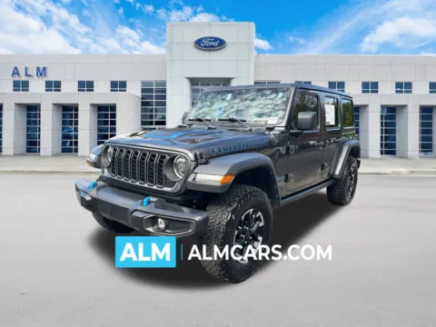 Gray 2024 Jeep Wrangler Rubicon 4xe for sale in Marietta, GA