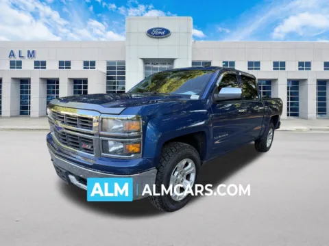 Blue 2015 Chevrolet Silverado 1500 LT for sale in Marietta, GA