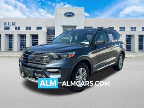 Blue 2022 Ford Explorer XLT for sale in Marietta, GA