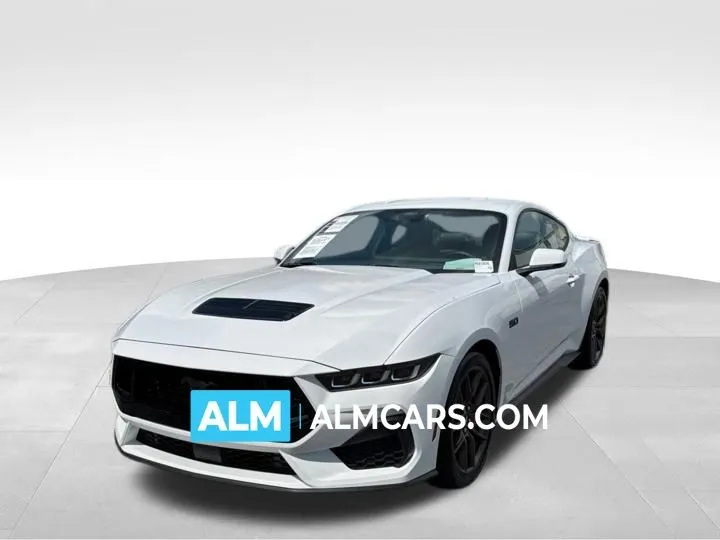 White 2024 Ford Mustang GT Premium for sale in Marietta, GA