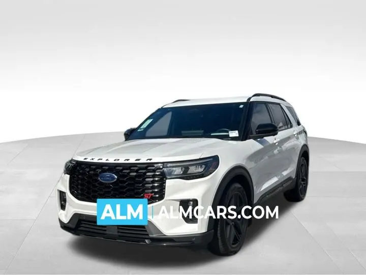 White 2025 Ford Explorer ST for sale in Marietta, GA