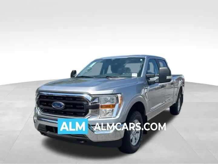 Silver 2021 Ford F-150 XLT for sale in Marietta, GA