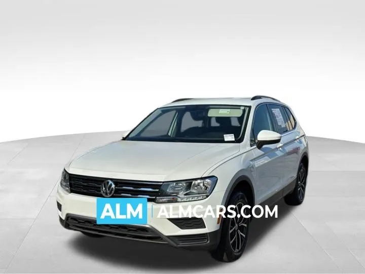 White 2021 Volkswagen Tiguan 2.0T SE for sale in Marietta, GA