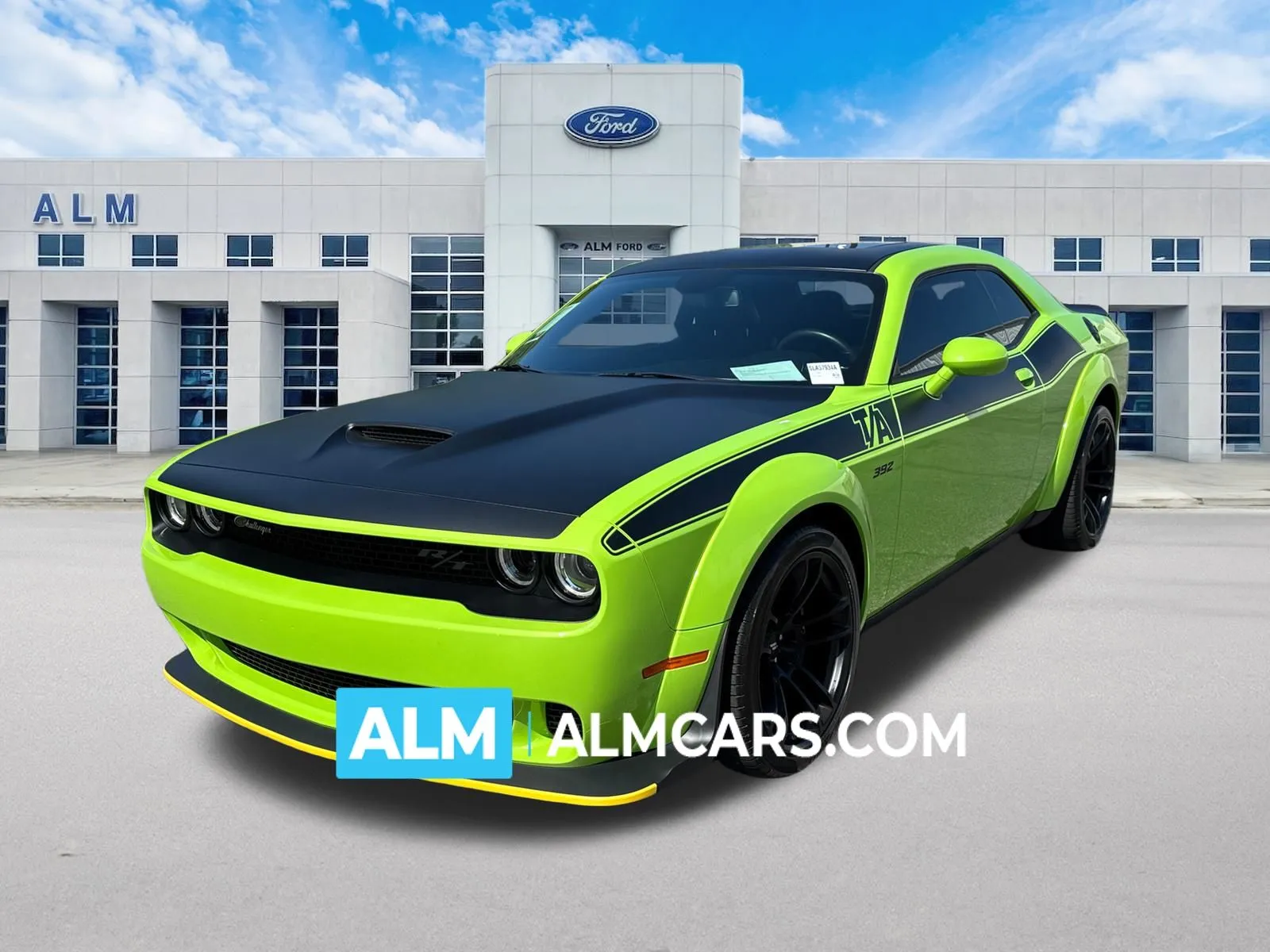 Green 2023 Dodge Challenger R/T Scat Pack Widebody for sale in Marietta, GA
