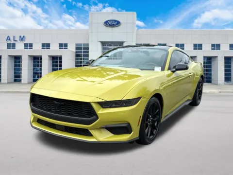 Yellow 2025 Ford Mustang EcoBoost for sale in Marietta, GA