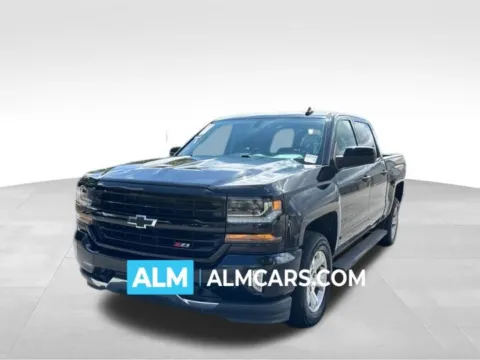 Black 2018 Chevrolet Silverado 1500 LT for sale in Marietta, GA