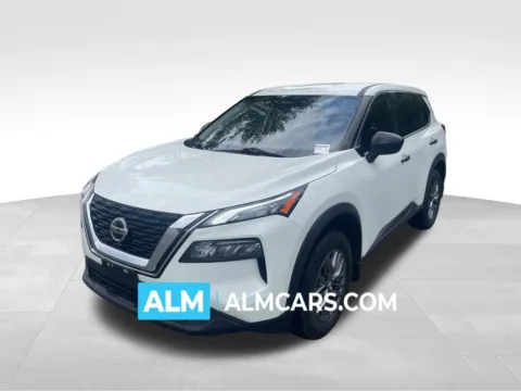 White 2021 Nissan Rogue S for sale in Marietta, GA