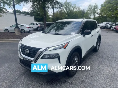 White 2021 Nissan Rogue S for sale in Marietta, GA