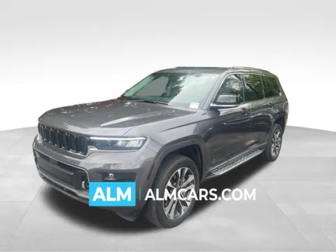 Gray 2023 Jeep Grand Cherokee L Overland for sale in Marietta, GA