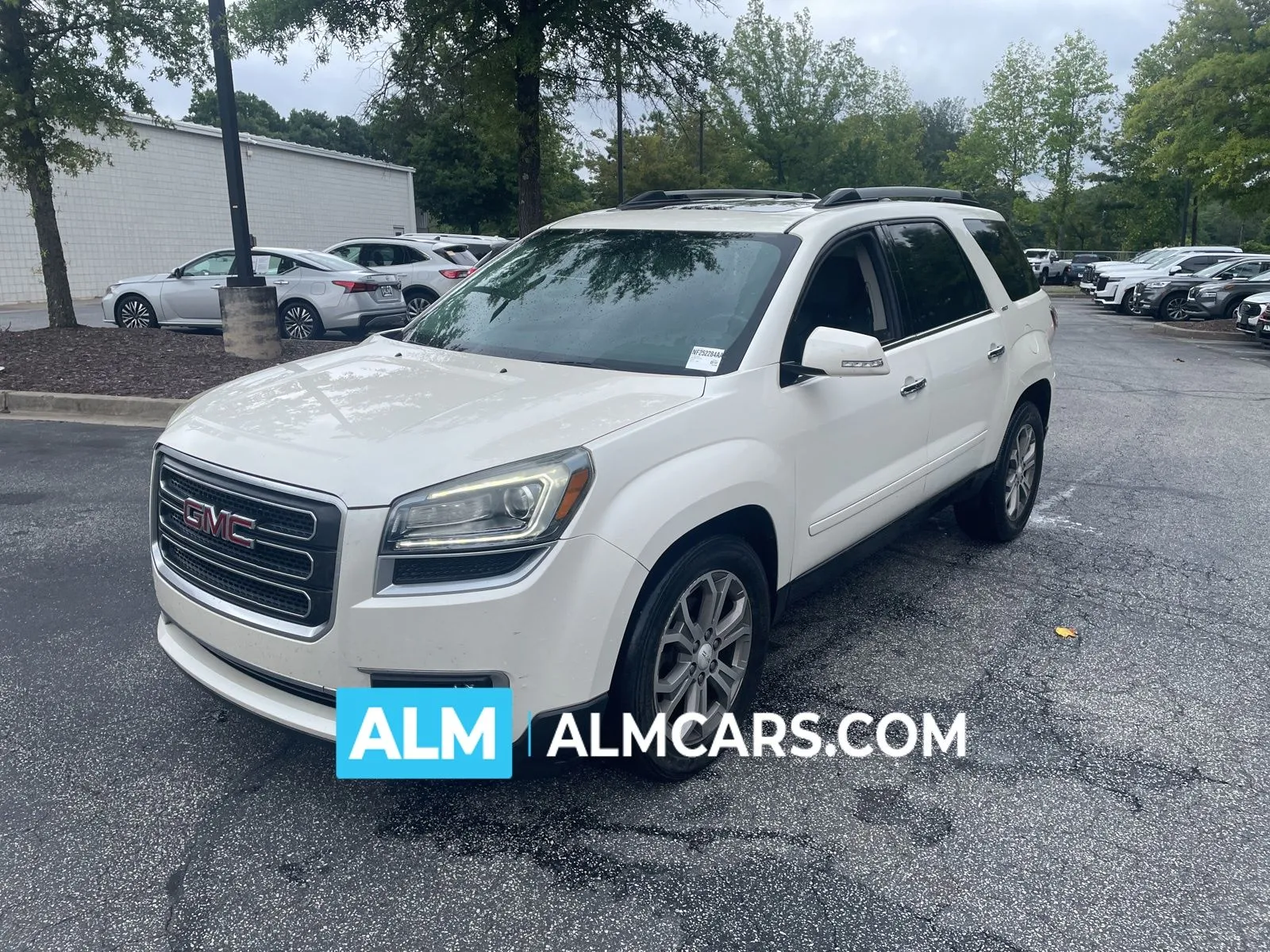 White 2013 GMC Acadia SLT-1 for sale in Marietta, GA