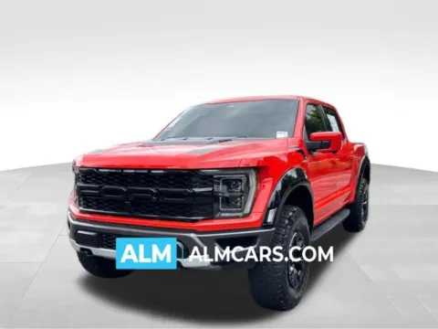 Orange 2022 Ford F-150 Raptor for sale in Marietta, GA