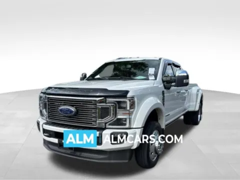 White 2022 Ford F-450SD Platinum for sale in Marietta, GA
