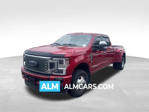 Red 2022 Ford F-350SD Platinum for sale in Marietta, GA