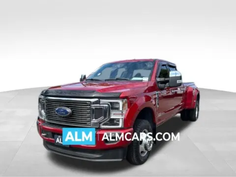 Red 2022 Ford F-350SD Platinum for sale in Marietta, GA