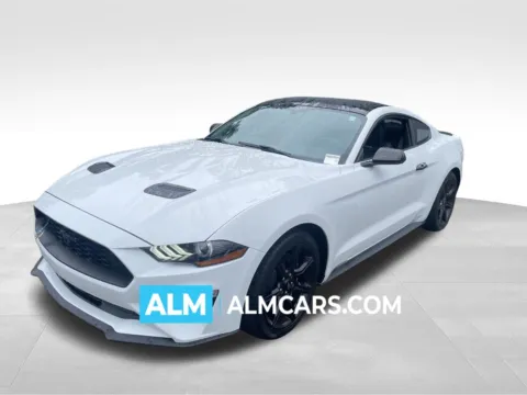 White 2020 Ford Mustang EcoBoost for sale in Marietta, GA