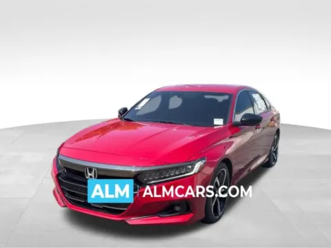 Red 2021 Honda Accord Sport for sale in Marietta, GA