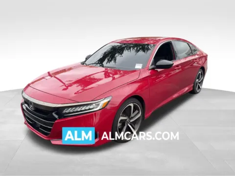 Red 2021 Honda Accord Sport for sale in Marietta, GA