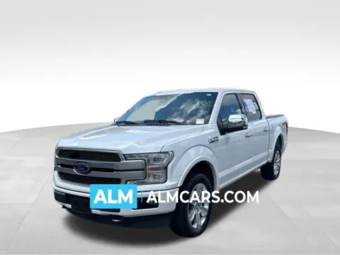 White 2019 Ford F-150 Platinum for sale in Marietta, GA