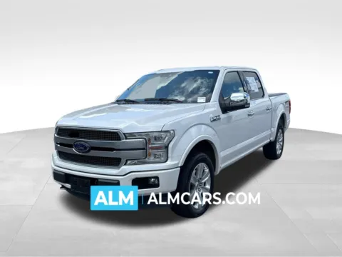 White 2019 Ford F-150 Platinum for sale in Marietta, GA