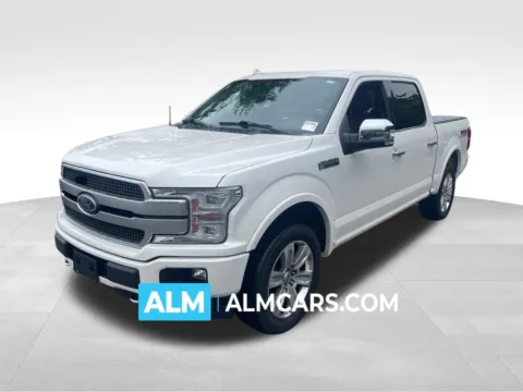 White 2019 Ford F-150 Platinum for sale in Marietta, GA