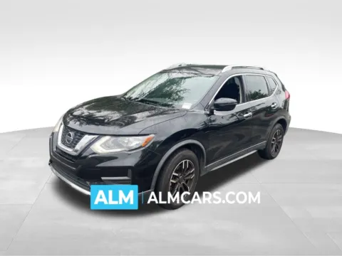 Black 2018 Nissan Rogue SV for sale in Marietta, GA