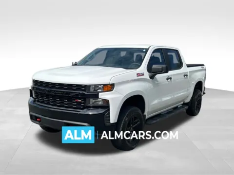 White 2019 Chevrolet Silverado 1500 Custom Trail Boss for sale in Marietta, GA
