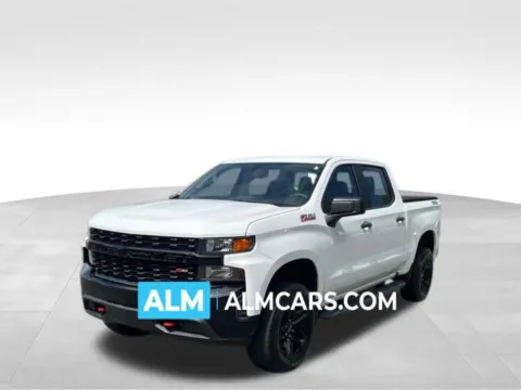 White 2019 Chevrolet Silverado 1500 Custom Trail Boss for sale in Marietta, GA