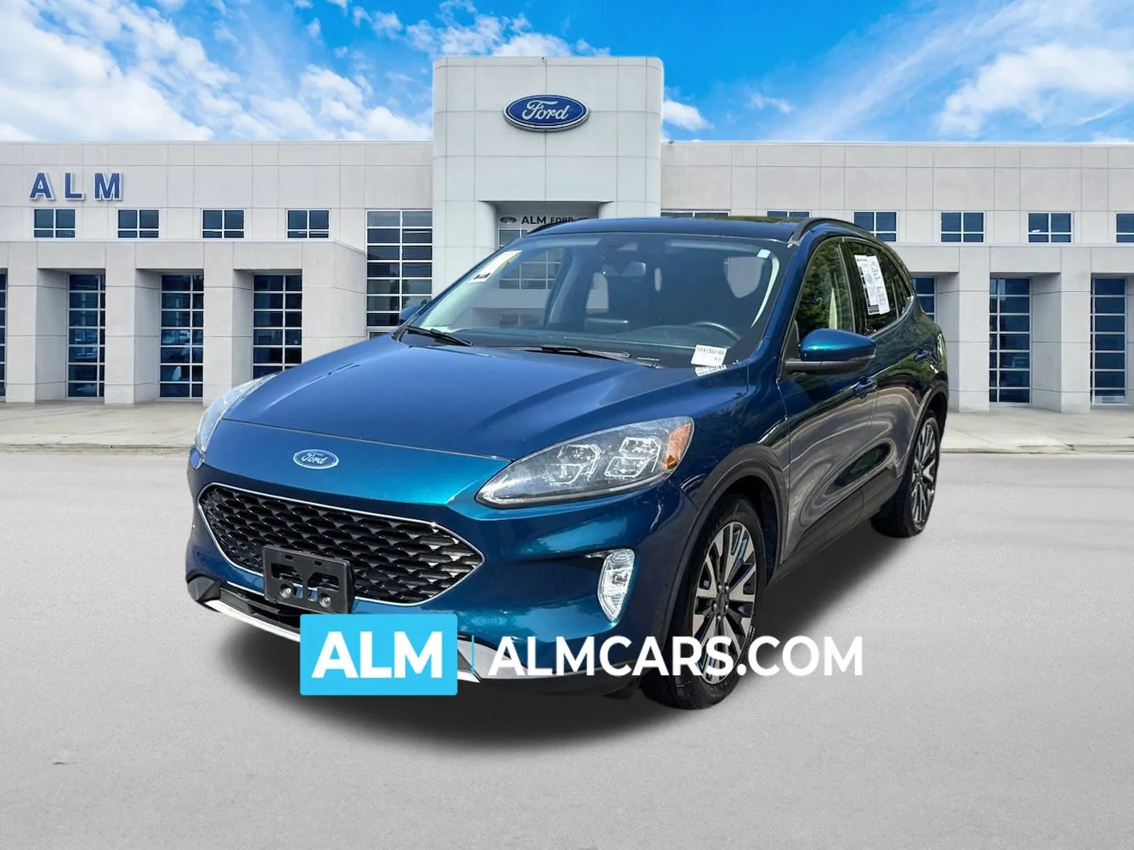 Green 2020 Ford Escape Titanium Hybrid for sale in Marietta, GA