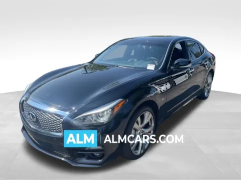 Black 2017 INFINITI Q70 3.7X for sale in Marietta, GA